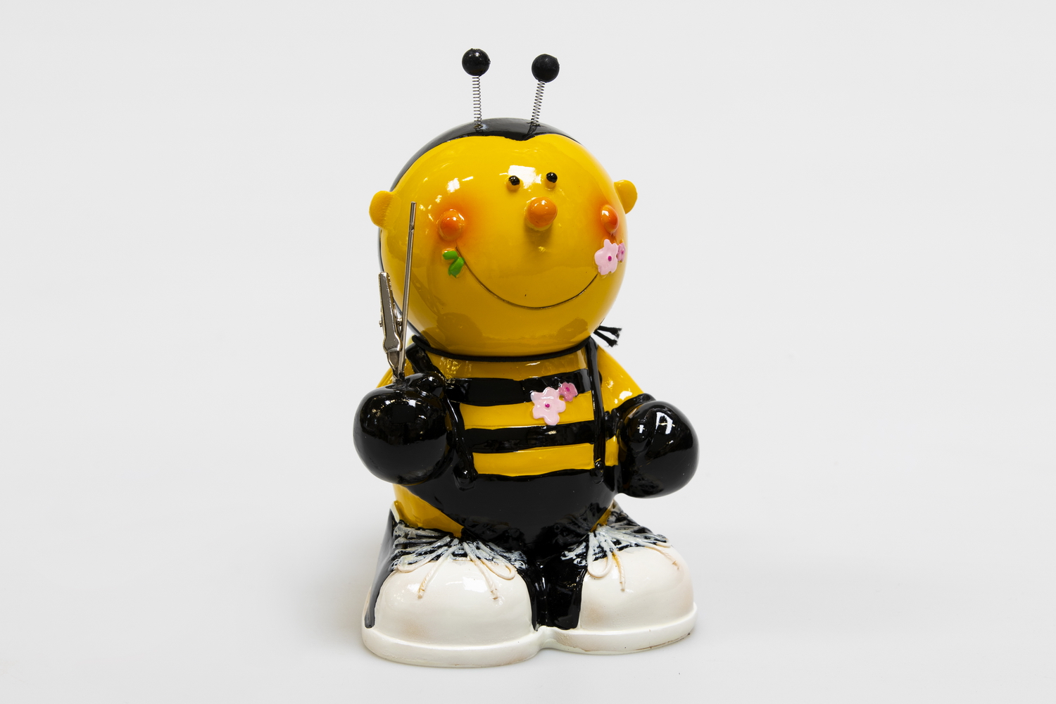 Bieno Spass Sparbiene Max mit Notizhalter