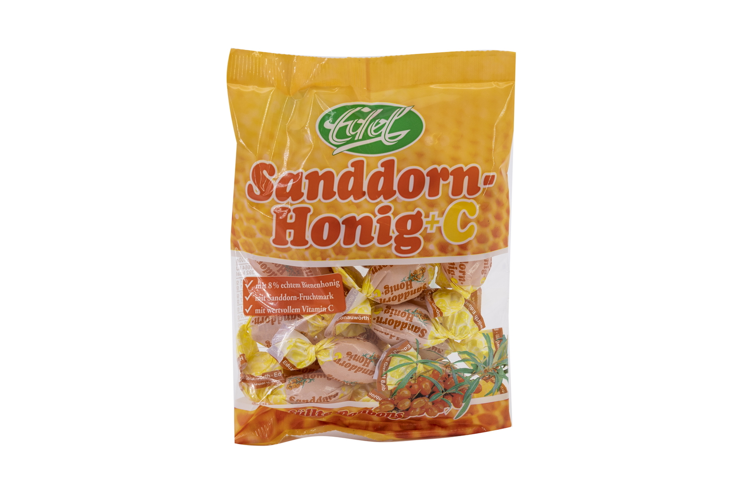 Edel Sanddorn Honig-Bonbons