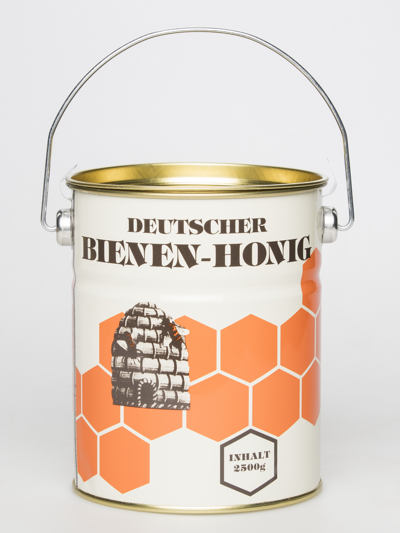 Blech-Honig-Eimer 2,5 kg bunt