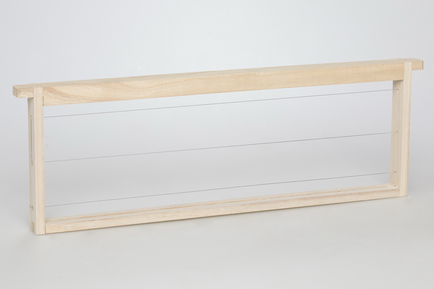 EWG® Rähmchen gedrahtet Langstroth 185 mm, Hoffmann-Seiten