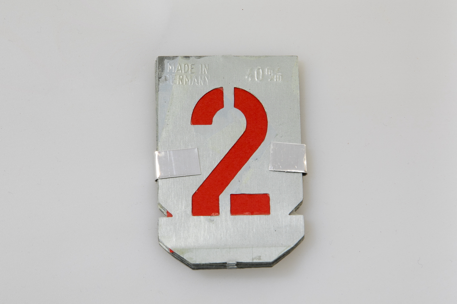 Painting template whole set of digits 0-9