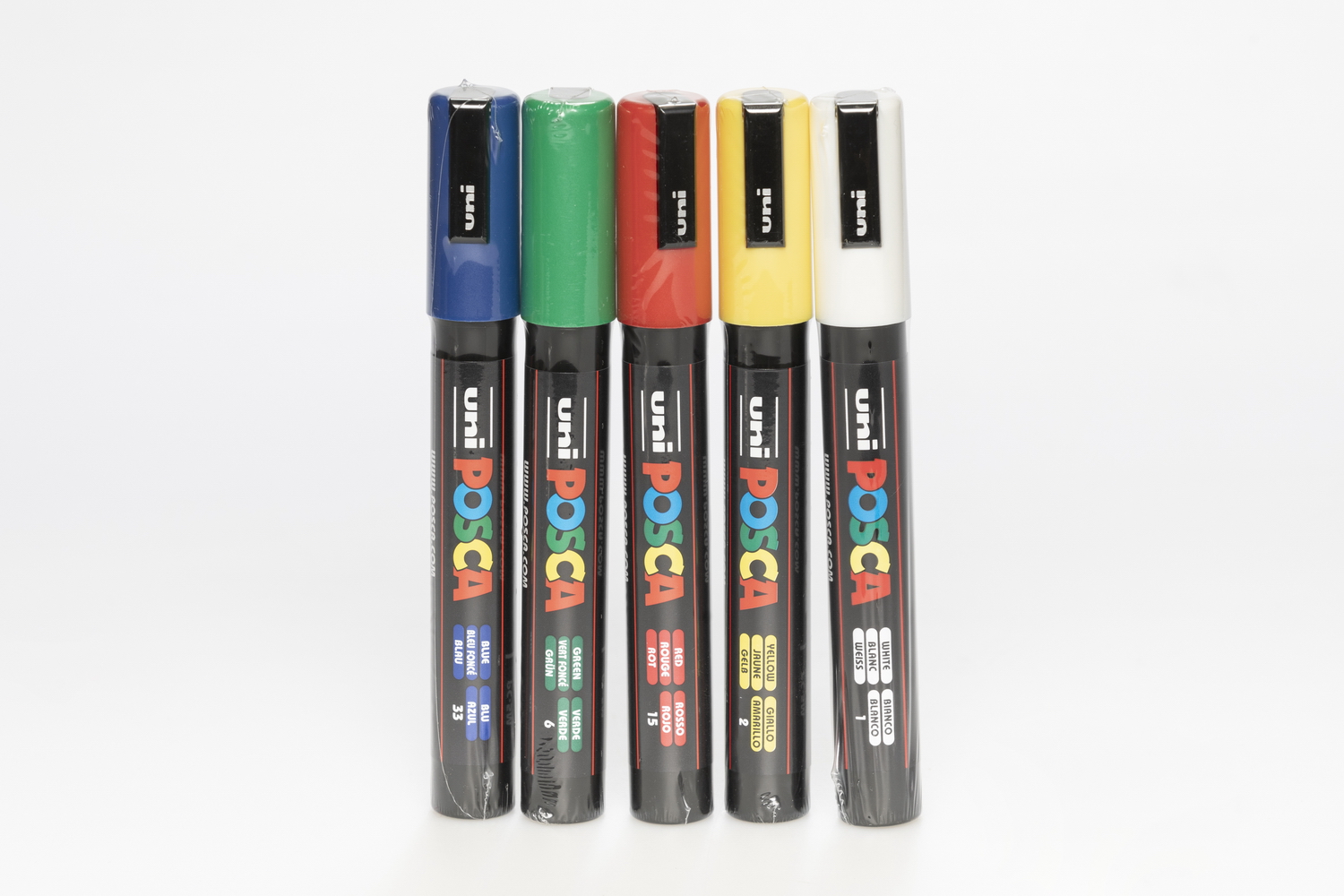 Queens Drawing Pen Set 5 Year Colors