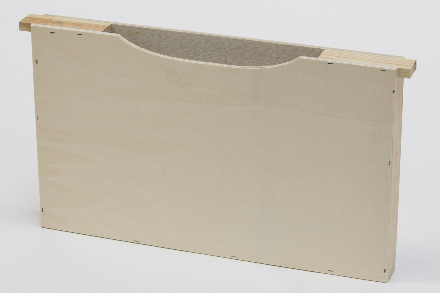 Holz-Futtertasche Normalmaß einfache Wabenbreite