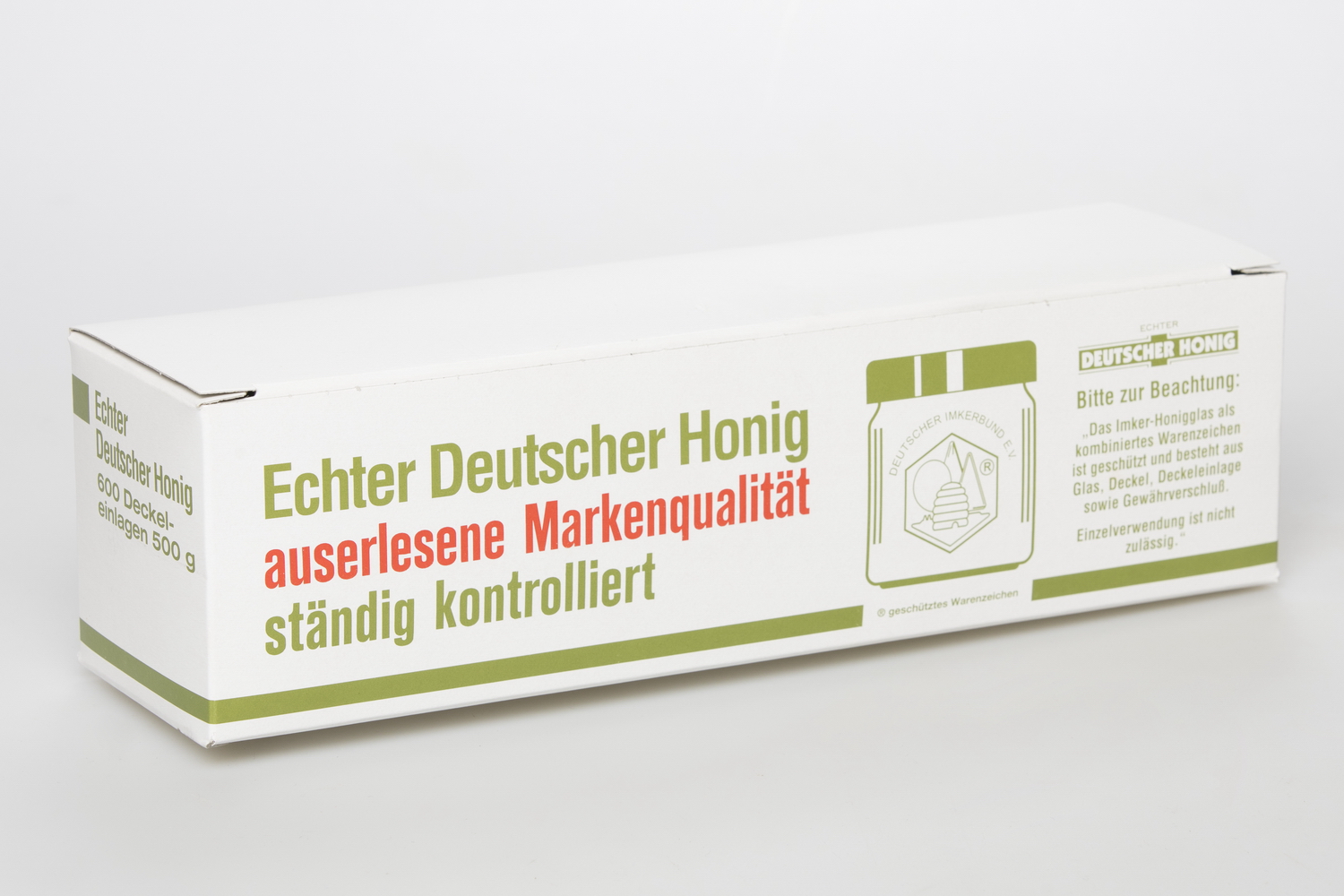 Deckeleinlagen für DIB 500 g