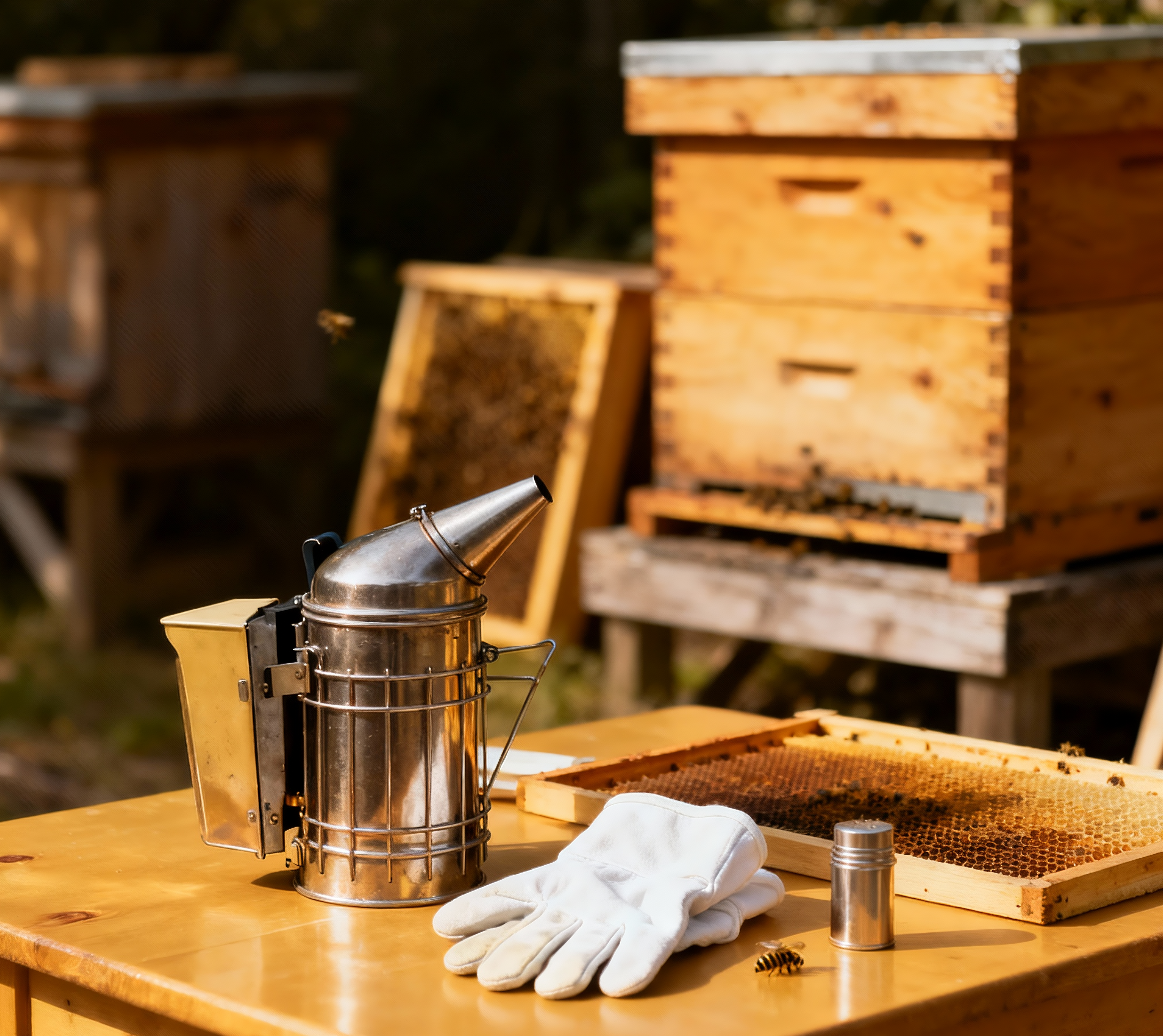 Starterset Zander mit Bienenvolk