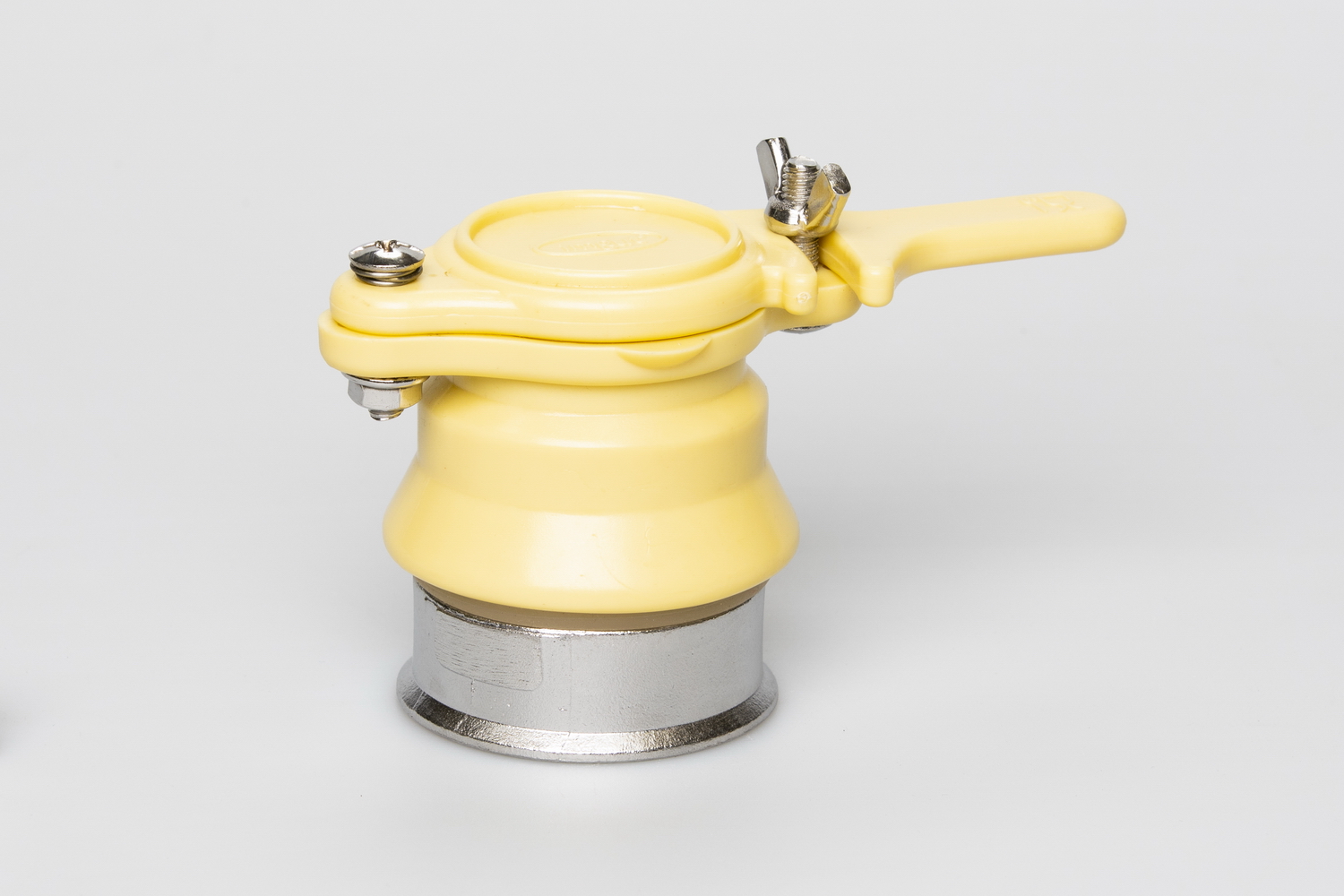 Imgut® Plastik-Quetschhahn beige