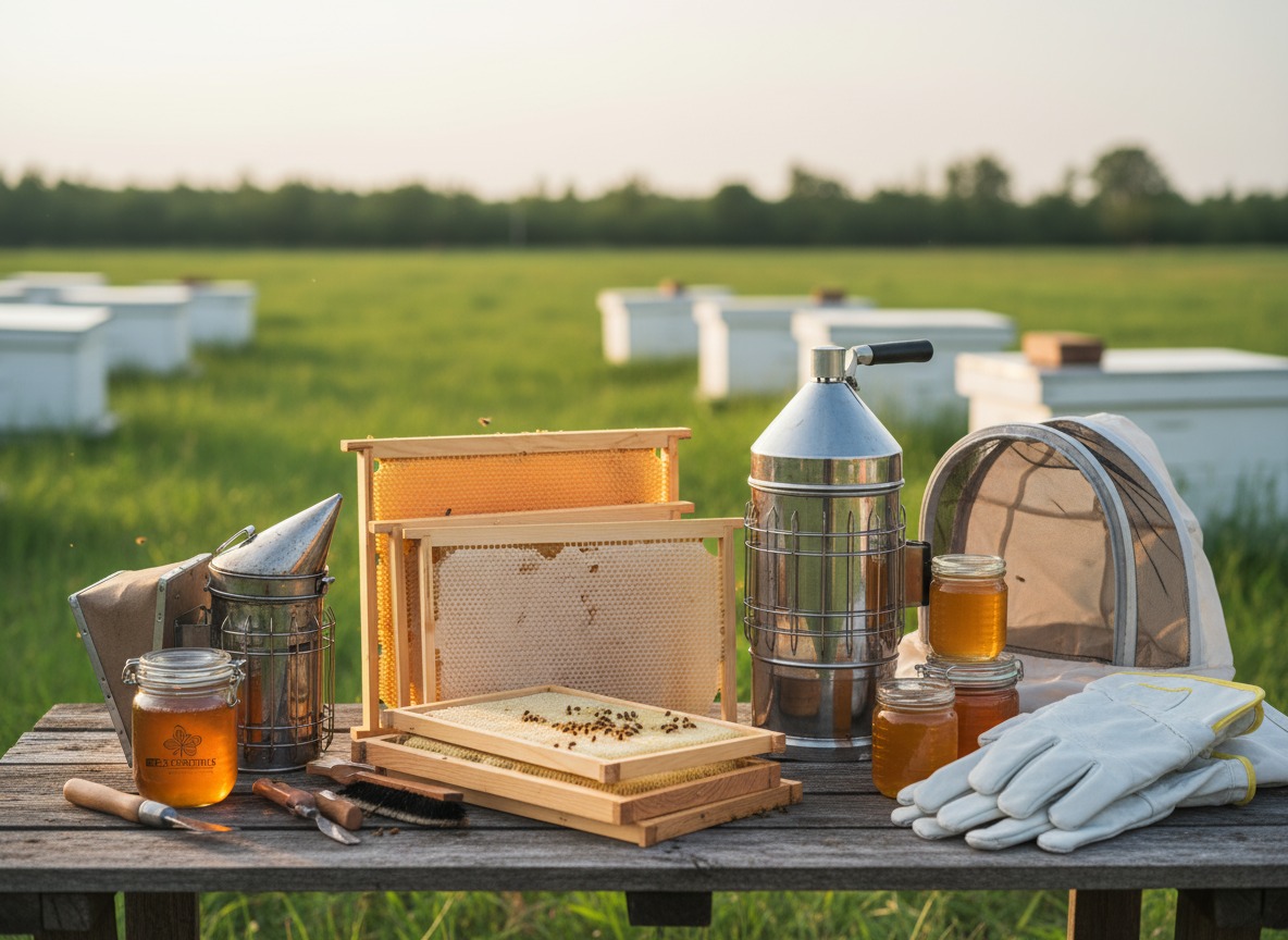 Starterset Dadant US mit Bienenvolk