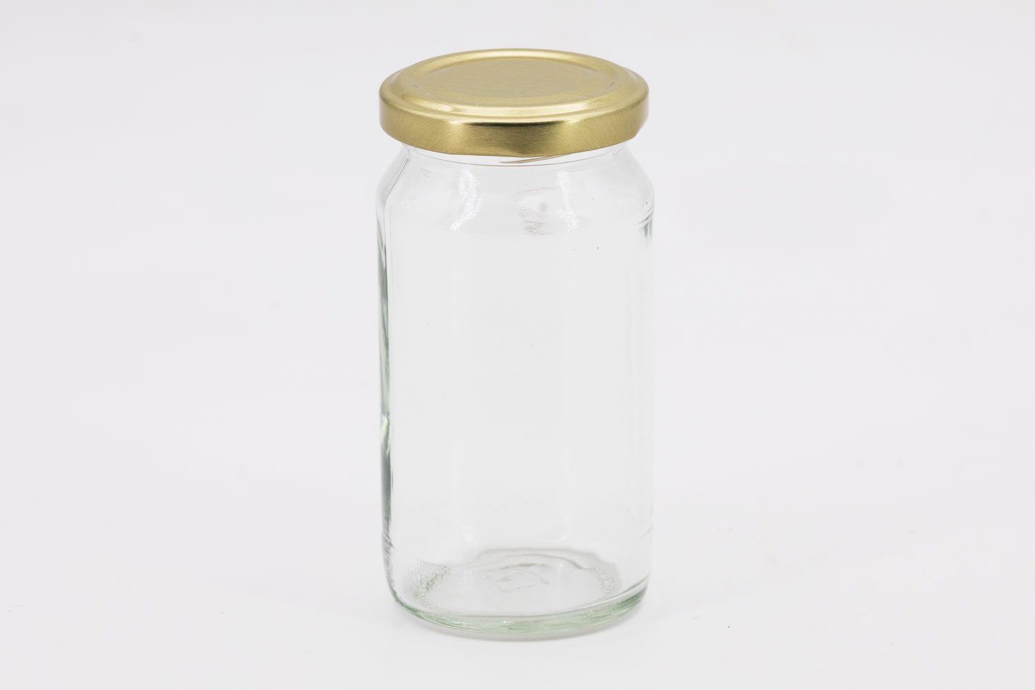 Round glass high 212 ml with 53 gold