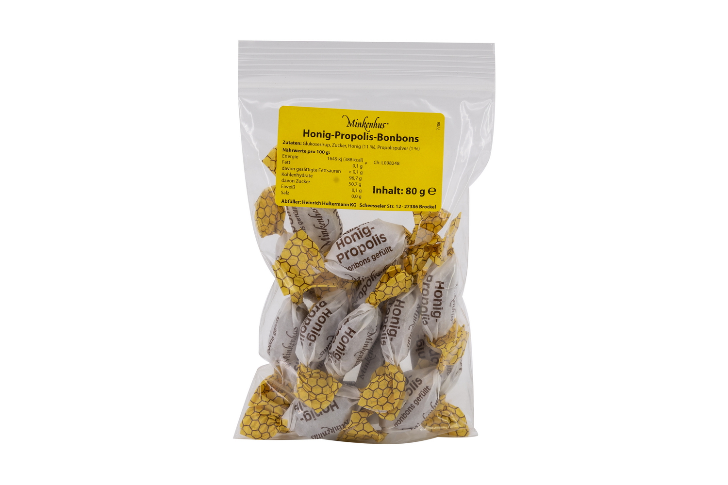 Minkenhus® Honig-Propolis-Bonbons