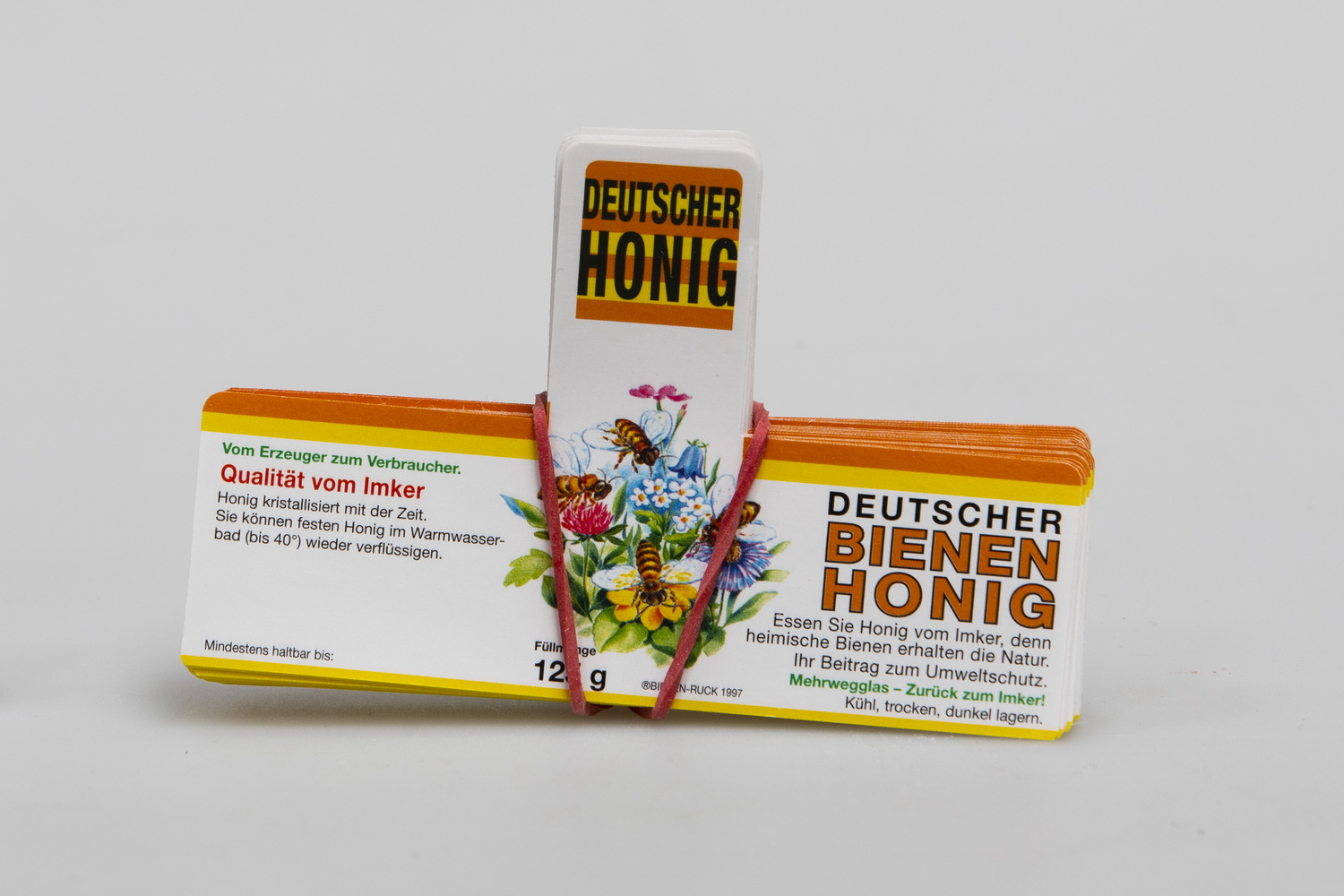 Flores Etikett Blüten 125 g nassklebend