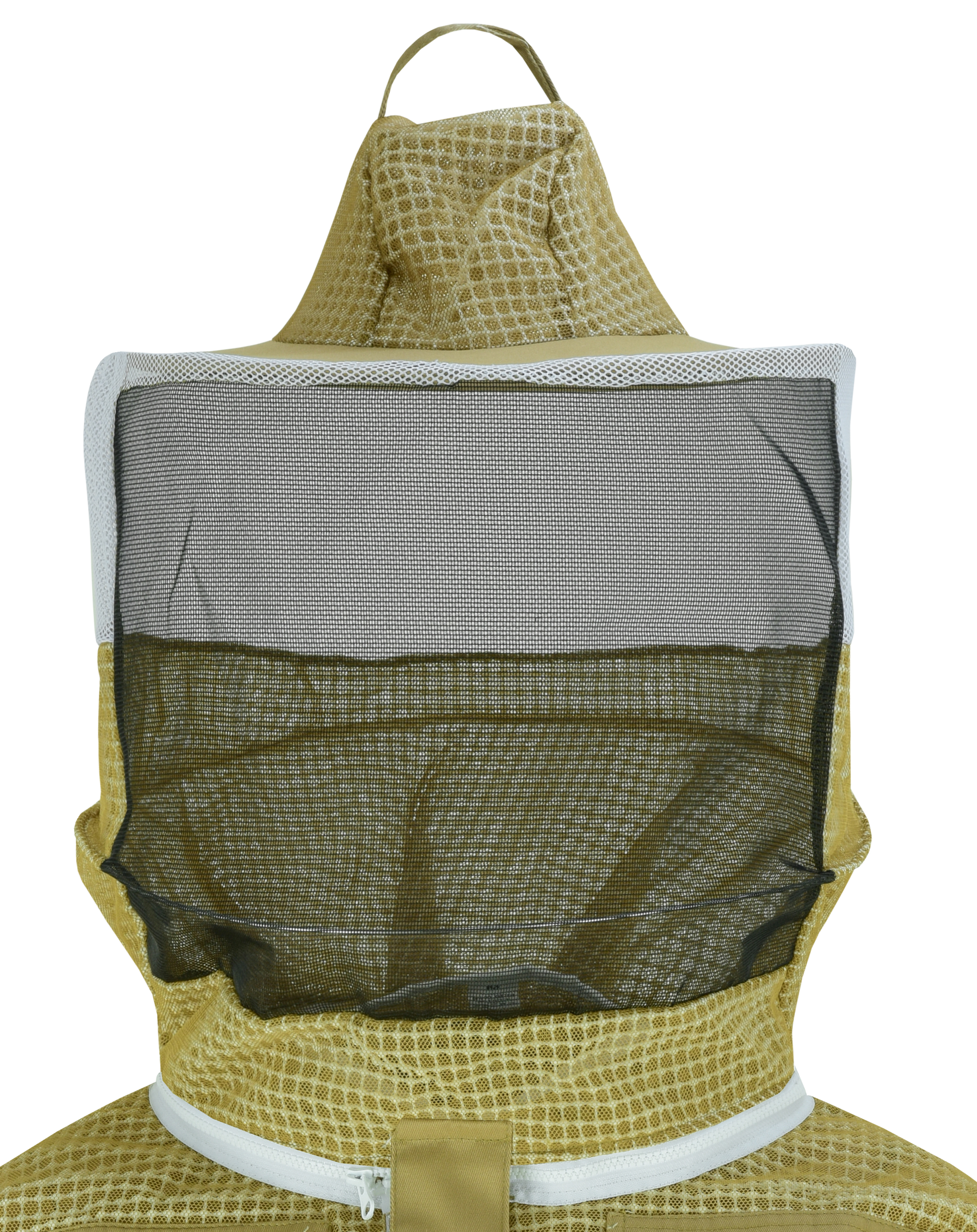 Imker-Rundschleier Farbe Khaki, atmungsaktiv