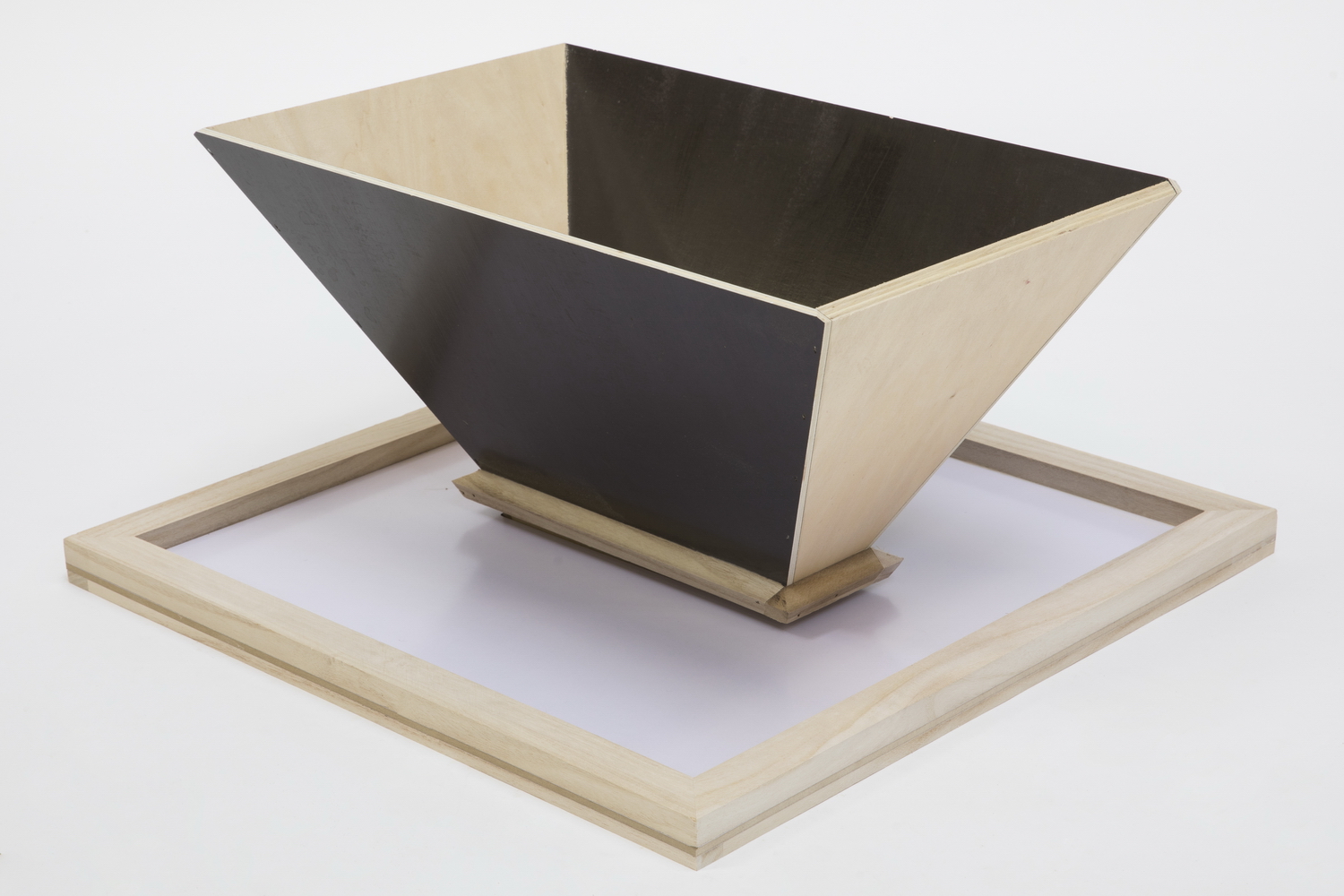 Beuten-Einkehrtrichter mit Platte Segeb/ Dadant/ 11er DN