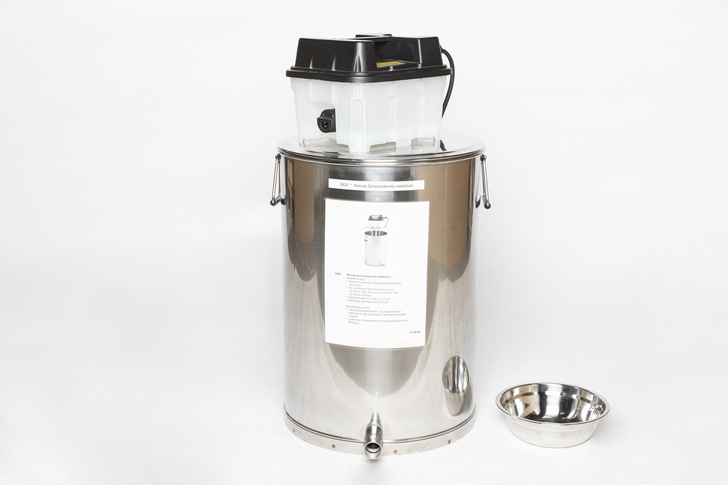 ApiNord® Nirosta melting combination with steam master