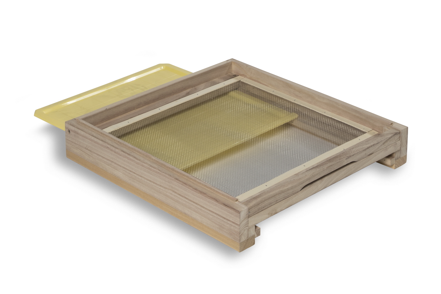 12er Dadant US bzw. Blatt Varroaboden mit Schieber und Keil