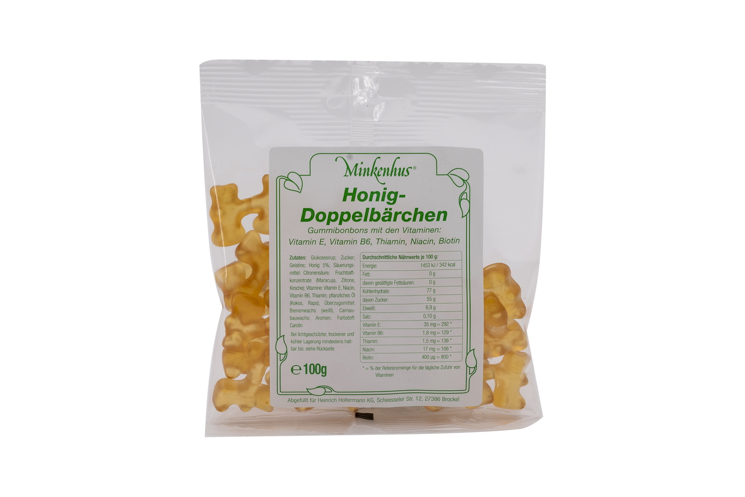 Minkenhus® Honig Doppelbärchen