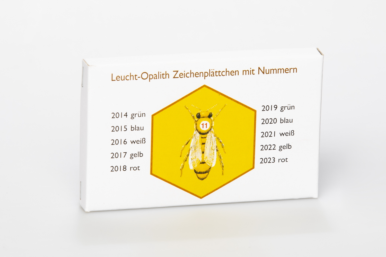Leucht Opalith Zeichenplättchen – sichere Markierung Leucht Opalith Zeichenplättchen – sichere Markierung