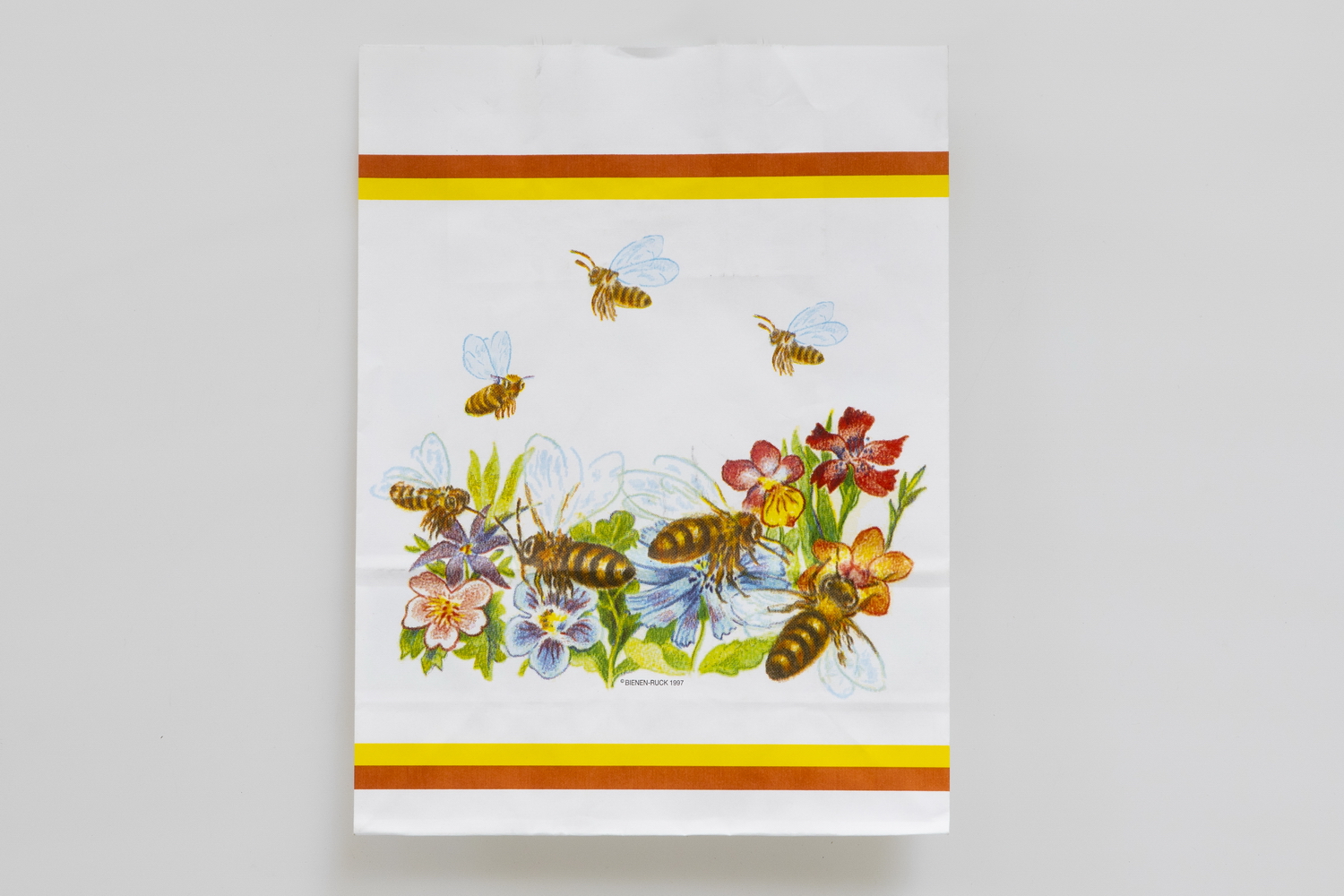 Flores Papier Tragetasche