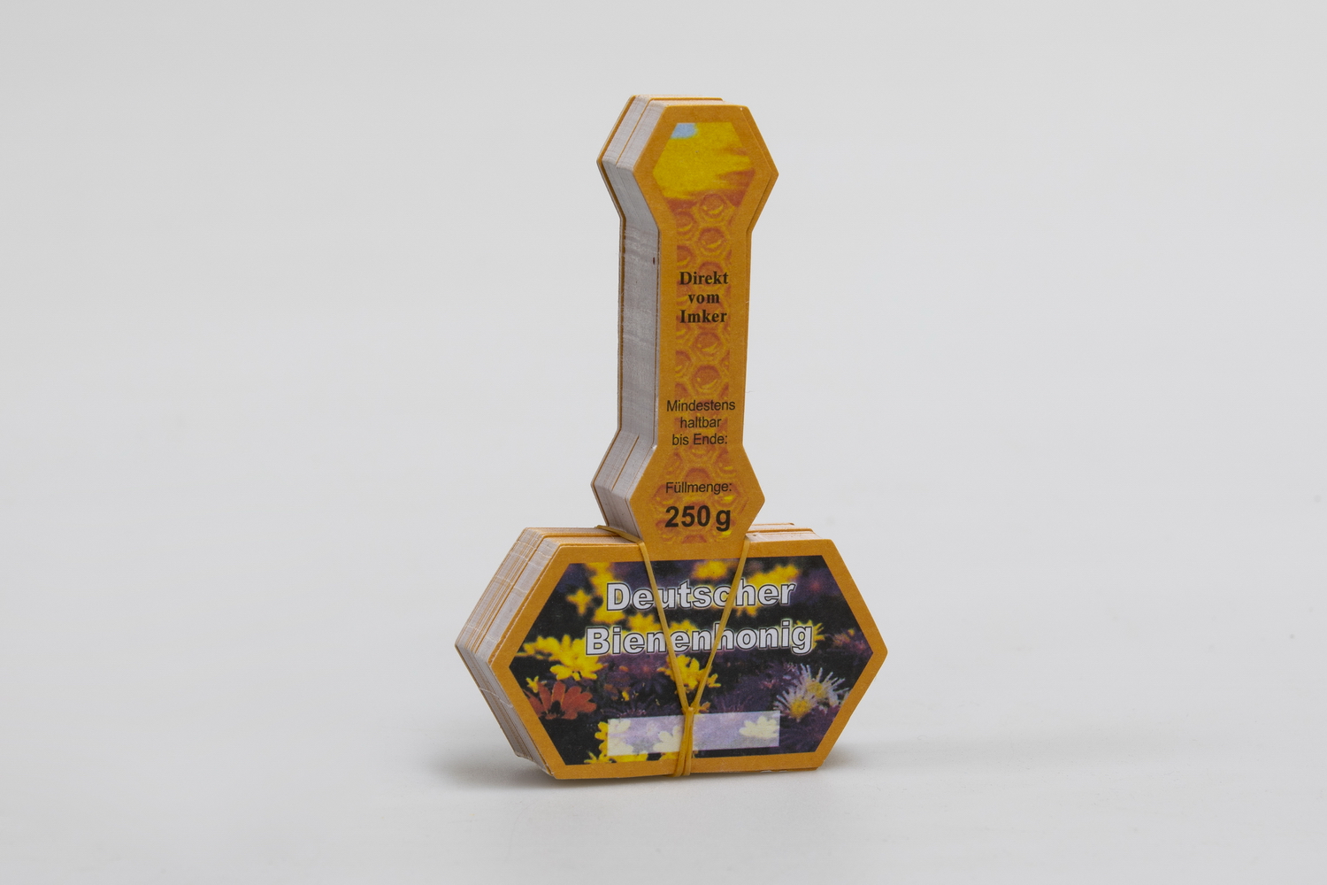 Honigglas-Stegetikett Neutral 250g