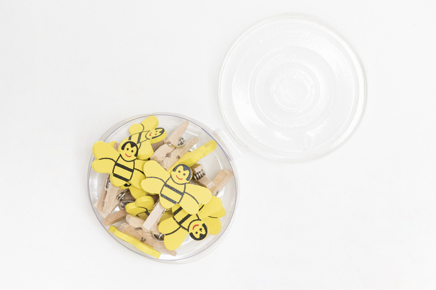 Bieno®spass Bienenklammern, Dose mit 10 Stück