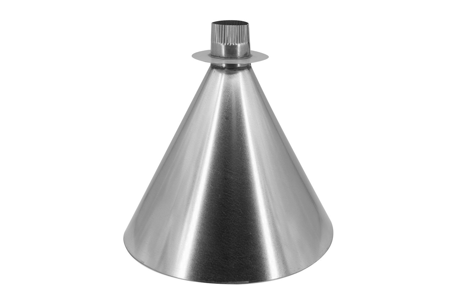 Galvanized funnel