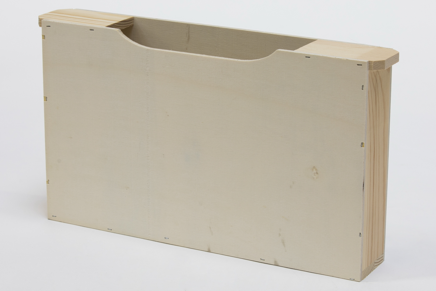 Holz-Futtertasche Normalmaß doppelte Wabenbreite