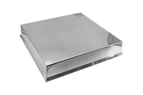 12er Dadant US or leaf stainless steel lid semi-conical 570 x 570