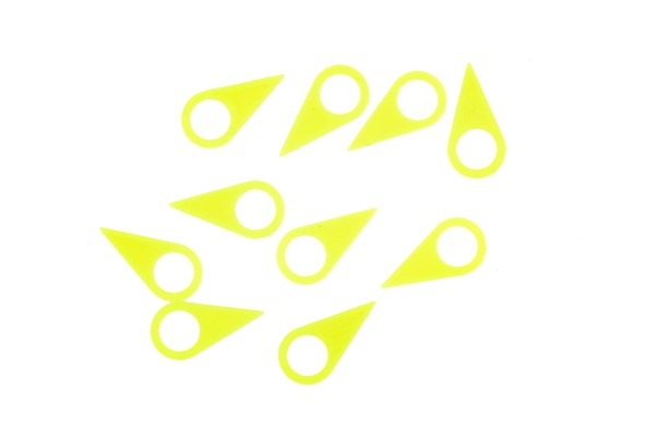 Support pour pointes de reine jaune fluo