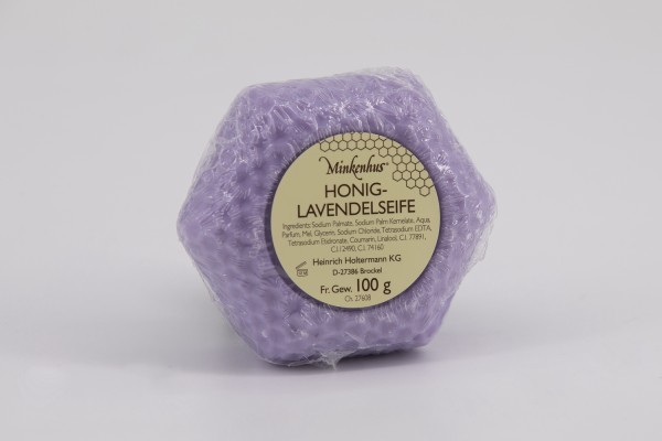 Minkenhus® Honig-Lavendel-Wabenseife