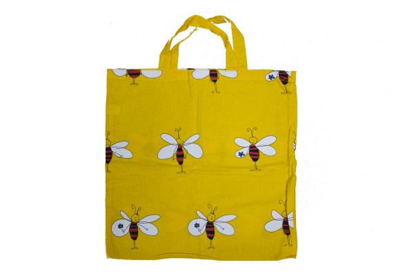 Cotton carrier bag little bee