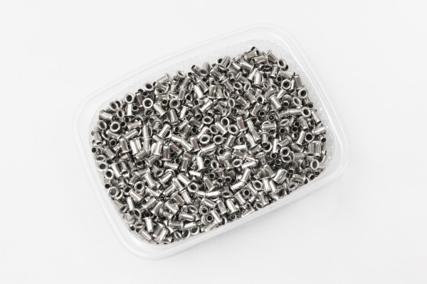 Framing eyelets stainless steel 1.000 pieces