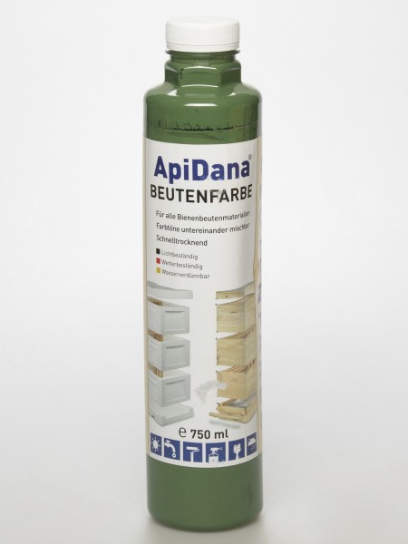 ApiDana® Hive paint 750 ml chrome oxide green