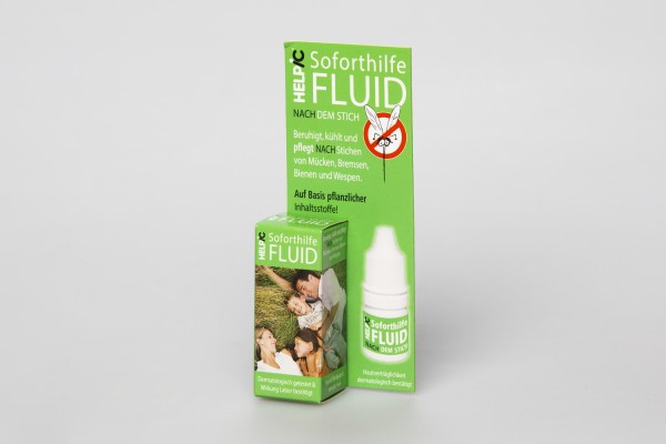 Helpic Fluid Aide immédiate après les piqûres d'insectes