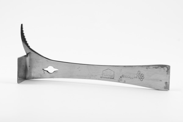 Stick chisel Spezi with honeycomb lifter and scraper, 20.5 cm long
