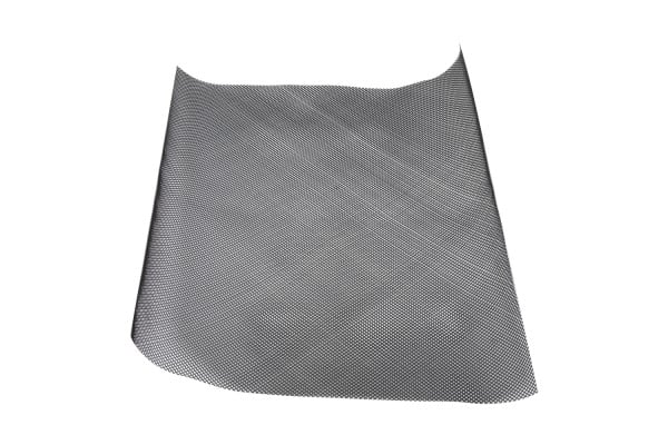 Tissu synthétique gris foncé 50 x 50 cm