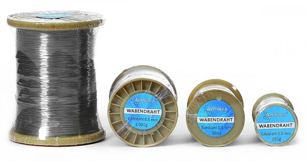 Wabendraht Edelstahl 0,5 mm 250 g