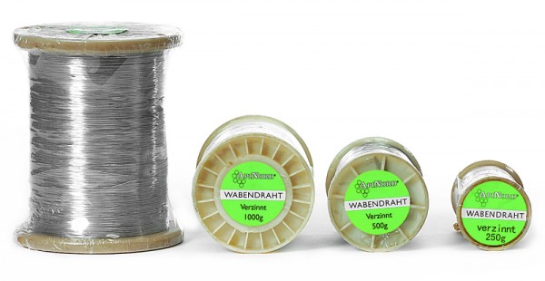 ApiNord® 250 g Wabendraht verzinnt Ø 0,4
