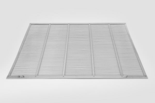 Liebig Zander NIRO metal grille 476 x 376 mm