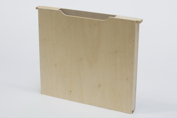 Holz-Futtertasche Normalmaß 1,5 einfache Wabenbreite
