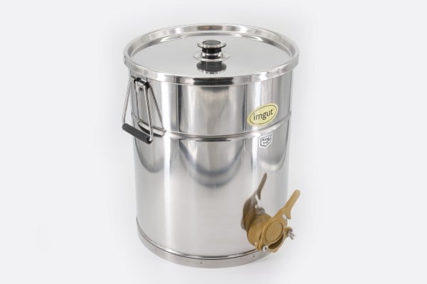 Imgut® Filling bucket 35 kg stainless steel